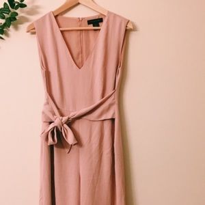 Size 10 blush Tahari Jumpsuit